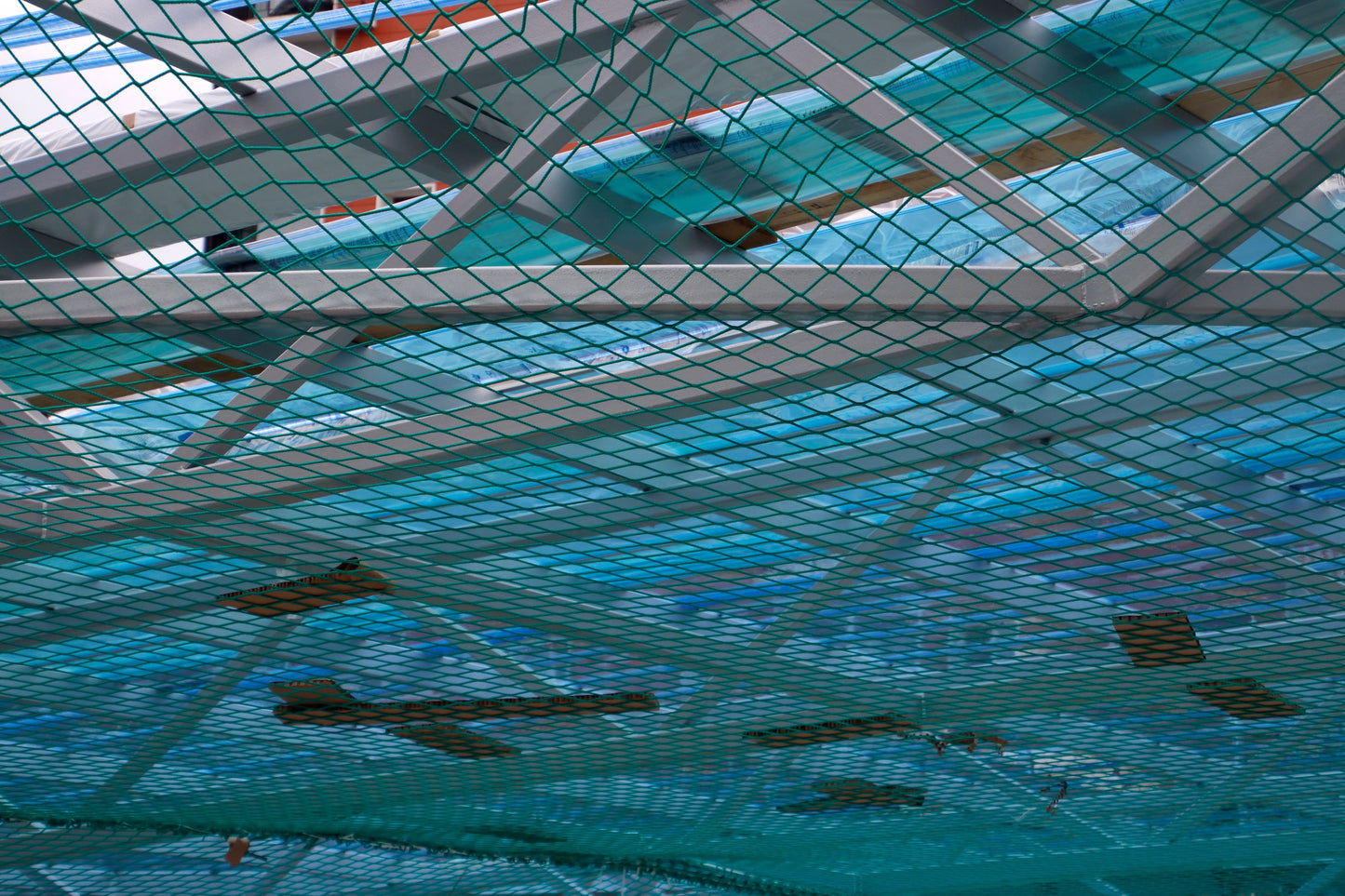 5m x 10m 100mm Mesh Fall Arrest Safety Net - Made to Order
