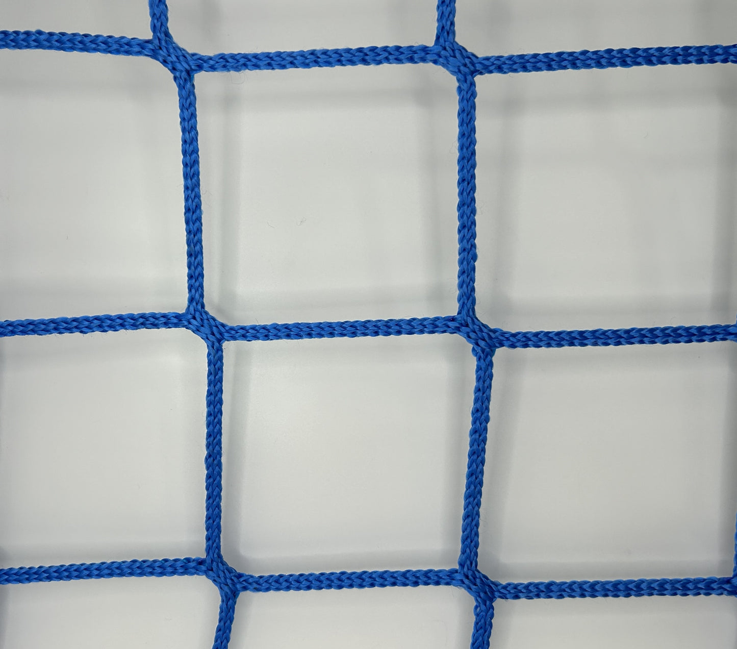 9m x 16m 100mm Mesh Fall Arrest Safety Net in Blue