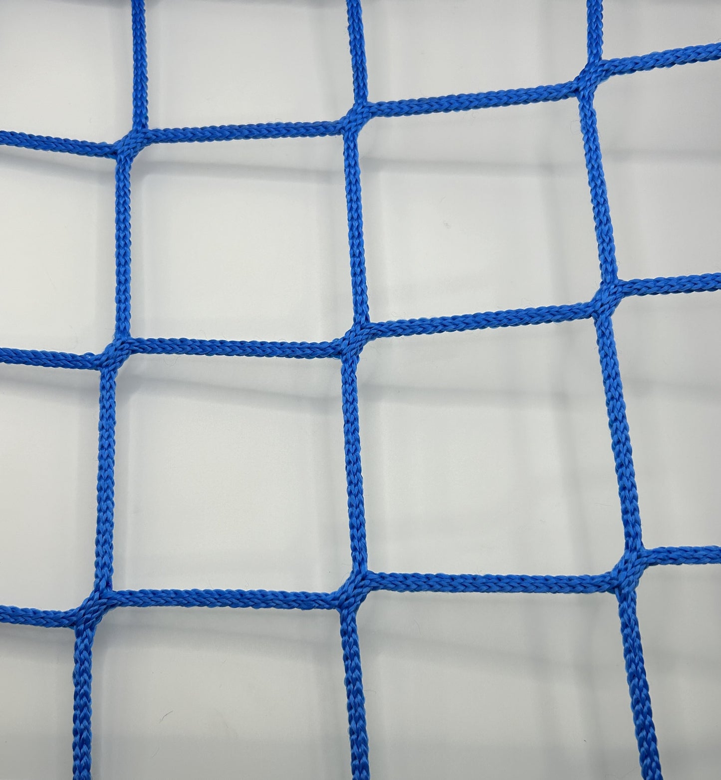 9m x 16m 100mm Mesh Fall Arrest Safety Net in Blue