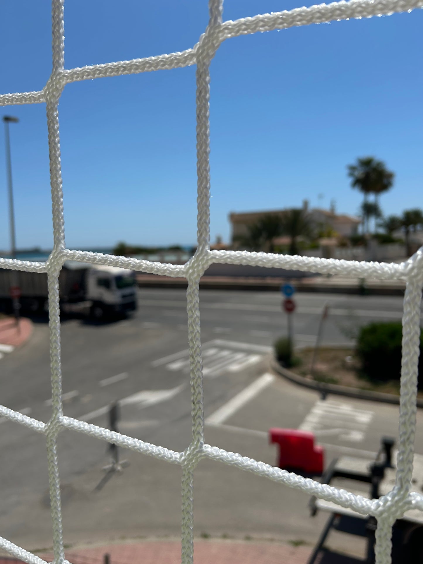 5m x 10m 100mm Mesh Fall Arrest Safety Net - Made to Order